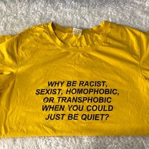 Yellow T-shirt